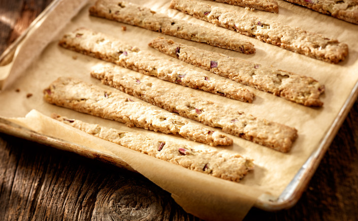 Craquelins sans gluten à l’avoine et aux pommes Red Prince