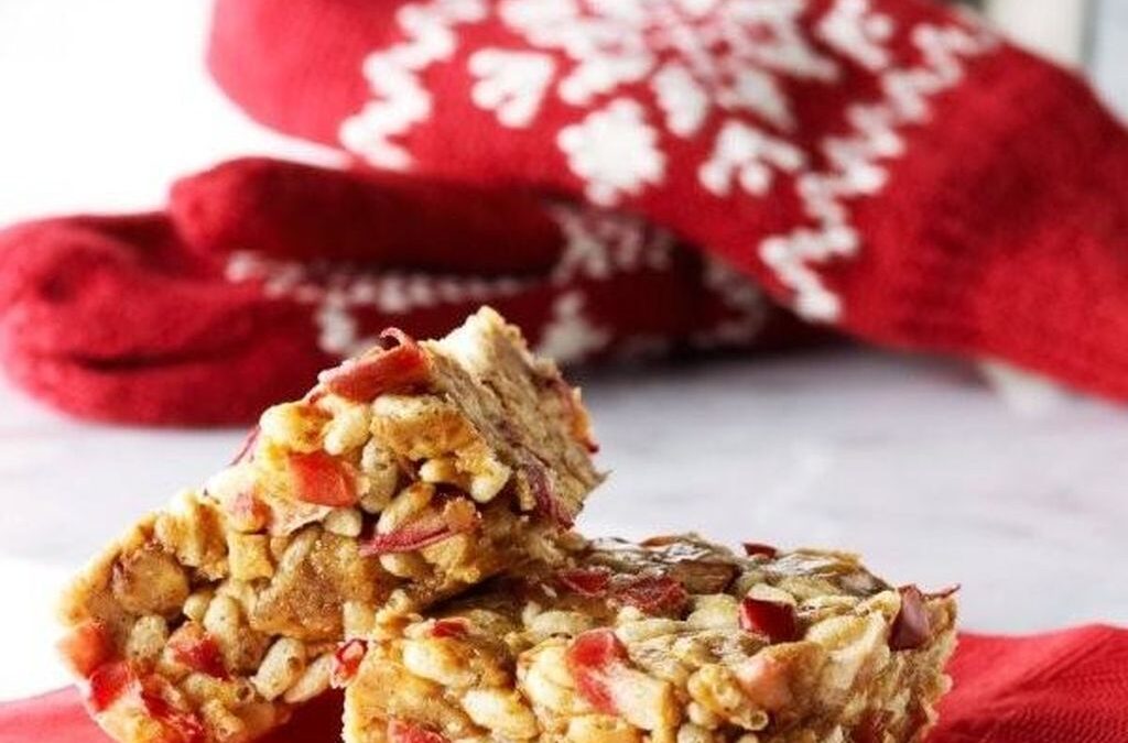 Red Prince Apple Crispy Treat