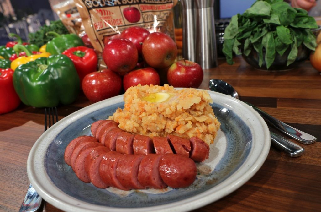 Hutspot with Smoked Sausage