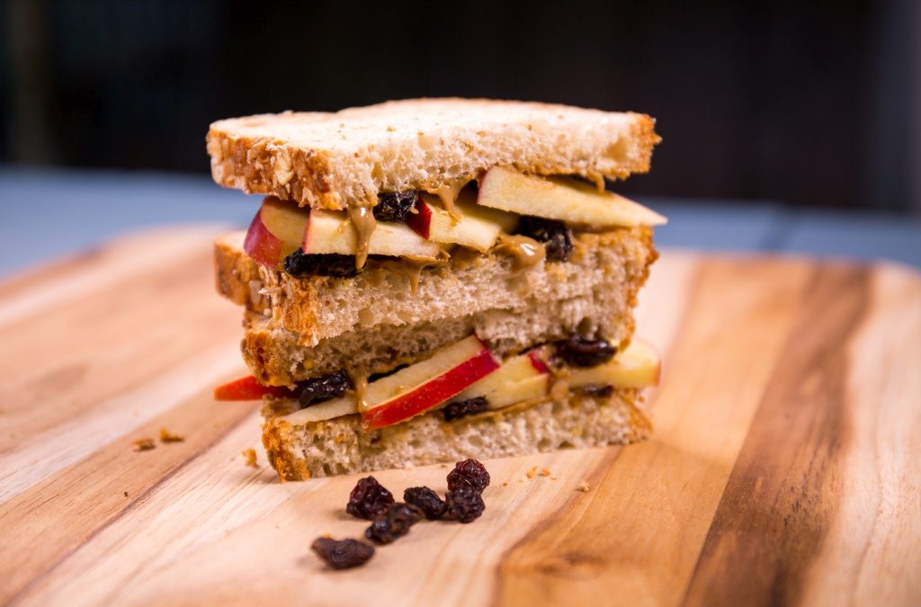 Red Prince® Apple Sunbutter Sandwich