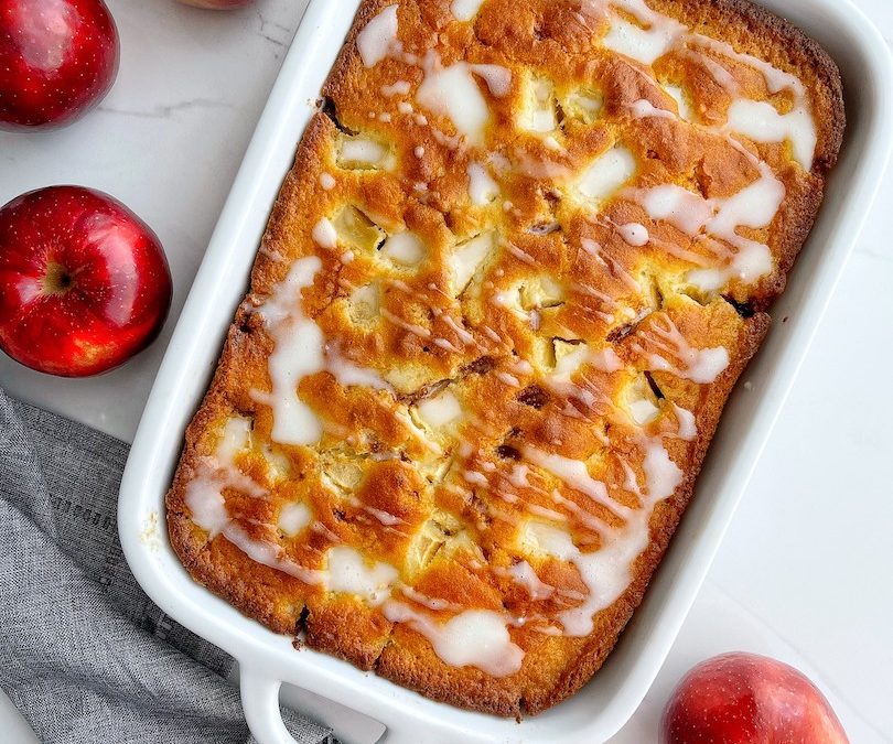 Red Prince Apple Coffee Cake