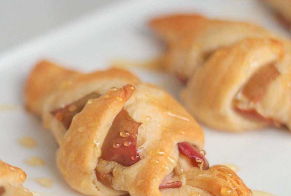 Red Prince Apple Crescent Rolls
